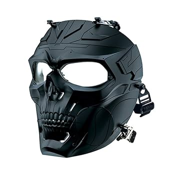 スカルヘルメット コスプレ 新品 サバゲー Amazon.co.jp: Grokebo 頭蓋骨マスク 防護マスク 髑髏 スカル